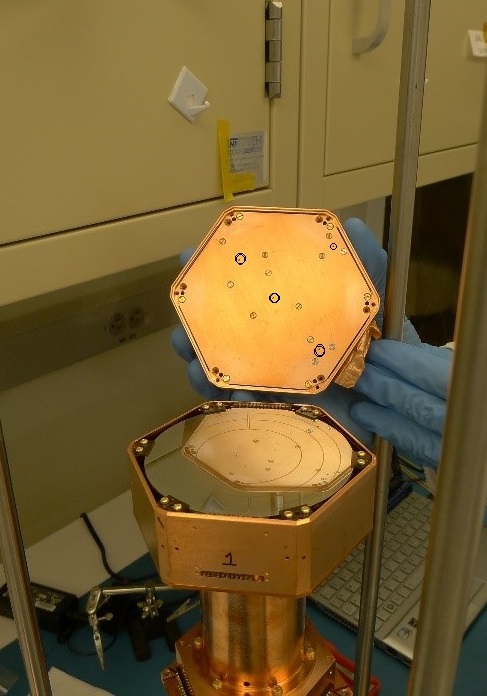 Detector with sources